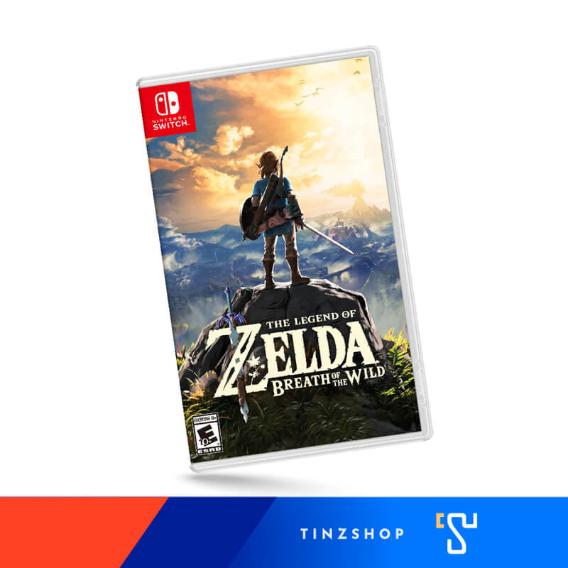 แผ่นเกม Nintendo Switch The Legend of Zelda Breath of the Wild ภาษาอังกฤษ